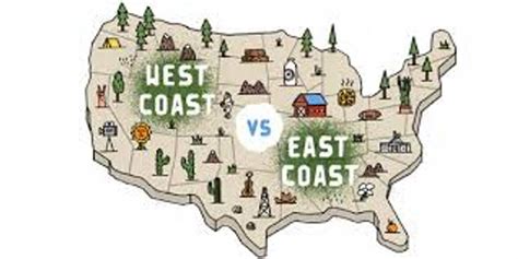 east coast west coast differences.